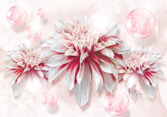 Poster | Roze | 104 x 70,5 cm