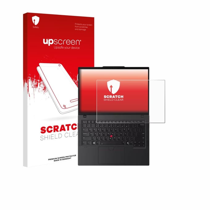 upscreen - Screenprotector voor Lenovo ThinkPad P14s Gen 6 14.5" - Folie Beschermfolie transparant