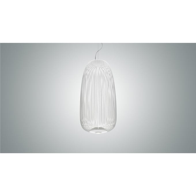Foscarini Spokes 1 Hanglamp - wit - met MyLight