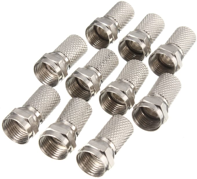 10x JMS® F-connector JMS - SFC070