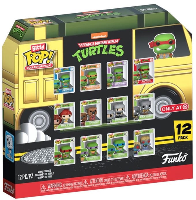 TEENAGE MUTANT NINJA TURTLES - Funko Bitty Pop 12 Pack