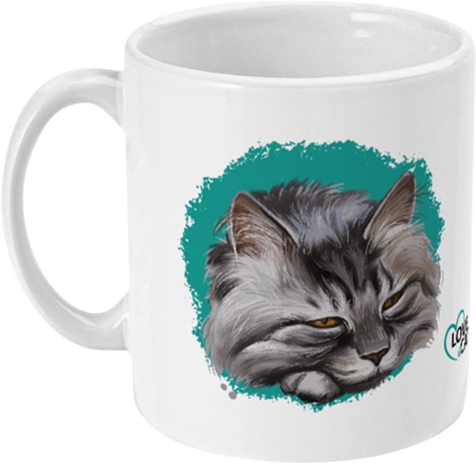 Mok Love Cats Karelian Bobtail, 325ml