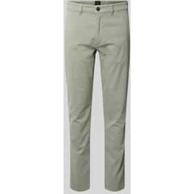 slim fit chino van katoenmix