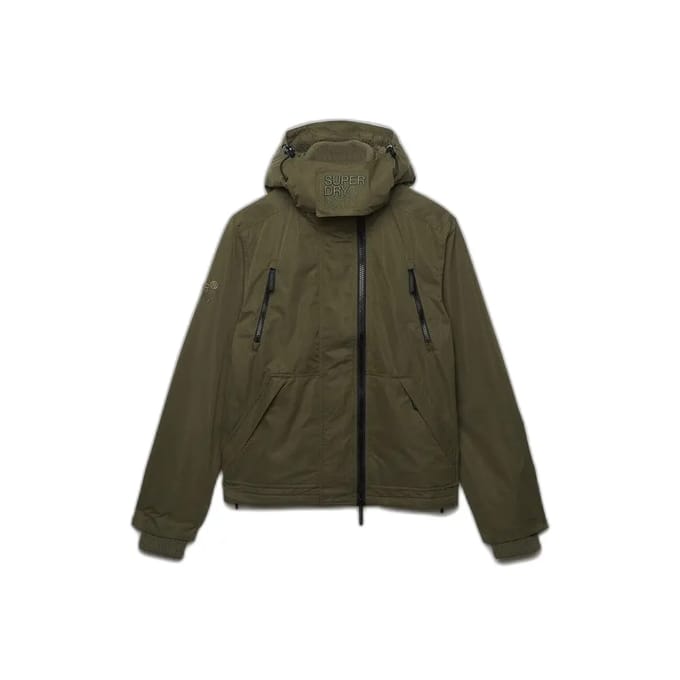 Superdry - Microvezel Arctic Windcheater Jas Met Capuchon - Heren