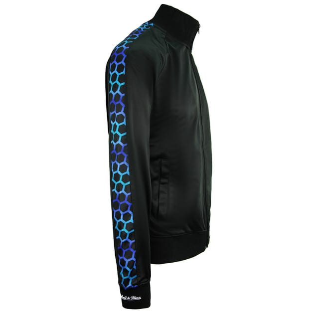 Mitchell & Ness Charlotte Hornets Heren Zwart Track Jacket