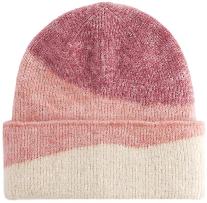 Soft Wave Beanie - Rose Pink/Peach/Vanilla - One Size