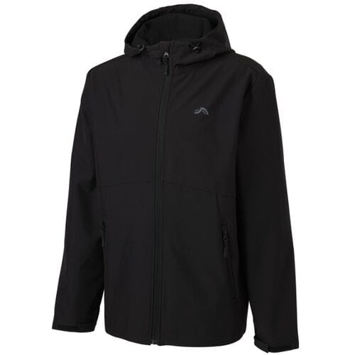 CRIVIT Heren softshell jas (Zwart, S)