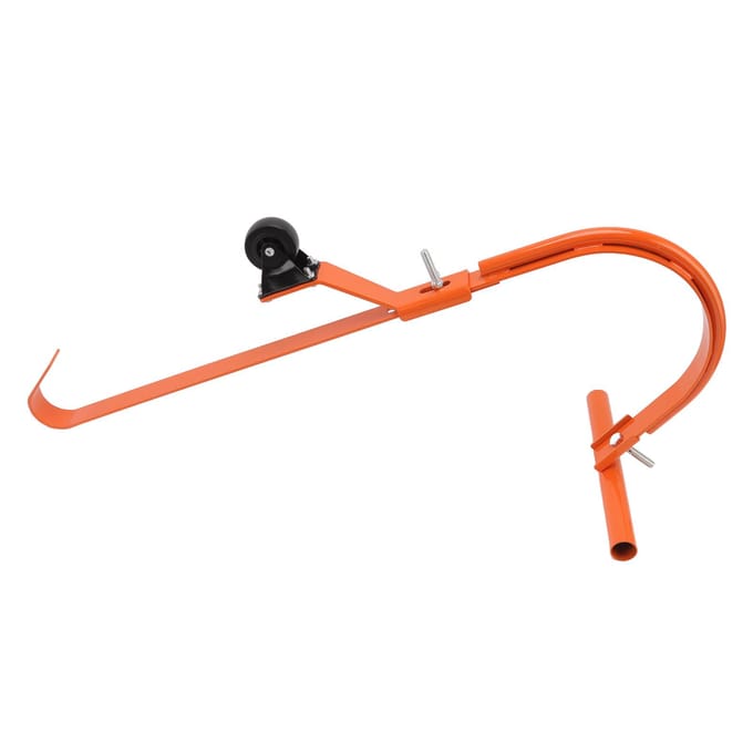 Zware Aluminiumlegering Ladder Stabilisator Set Ladder Dakhaak met Wiel om Dak te Beklimmen orange