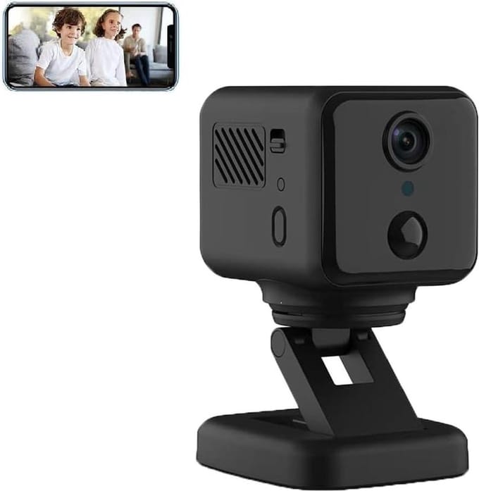 Indoor surveillance camera - live overdracht - mini camera - micro camera - bewegingssensor - nachtzichtcamera - camera voor binnen Spy Camera