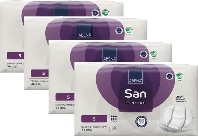 Abena San Premium 5 - 4 pakken van 36 stuks