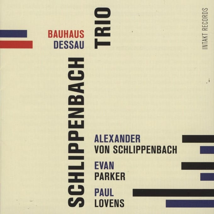 Schlippenbach Trio - Bauhaus Dessau (CD)