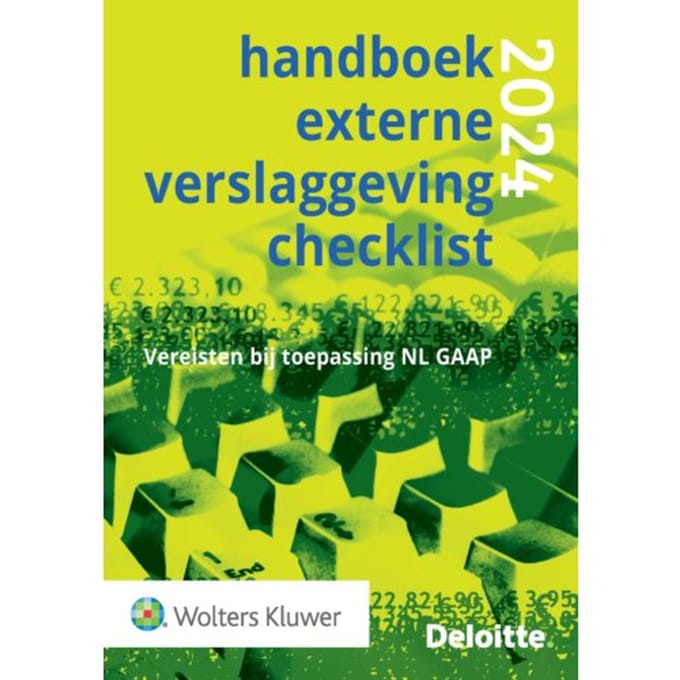 Handboek Externe Verslaggeving Checklist 2024
