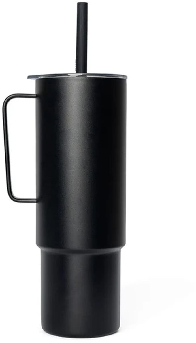 Miir All Day Straw Cup - Zwarte Reistbeker met Rietje, 946ml