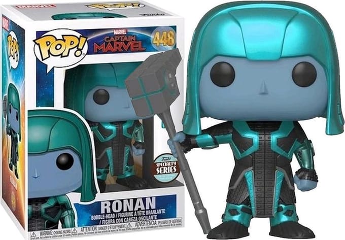 Pop Captain Marvel Ronan Vinyl Figure