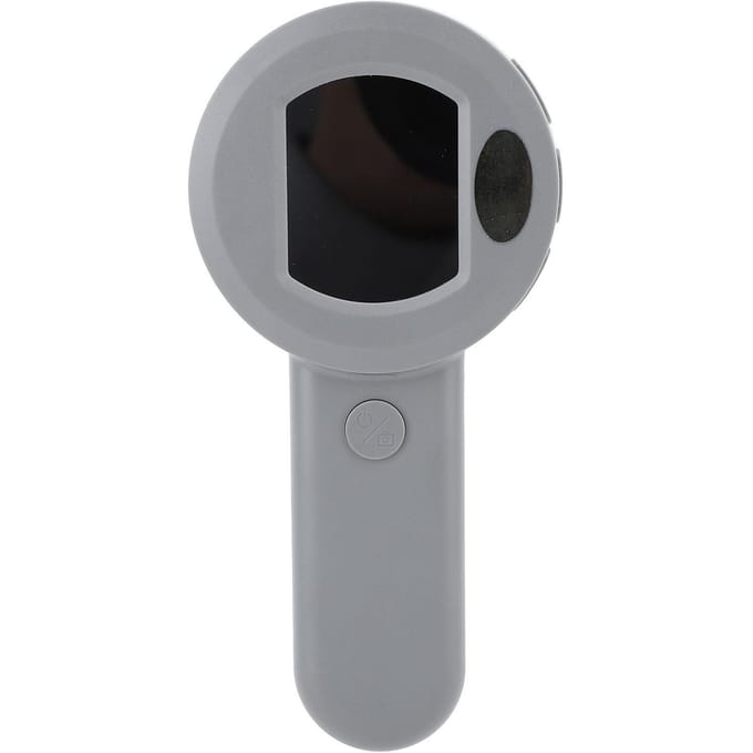 Digitale Vergrootglas 50X met 2 Verlichtingsmodi Handheld 2 inch IPS Scherm Vergrootglas voor Sieraden grijze kleur