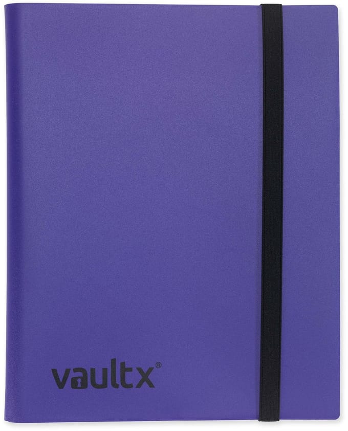 Vault X 9-Pocket Strap Binder - Verzamelmap - 360 Kaarten/Paars