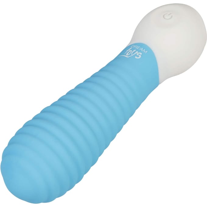 DREAM TOYS RIBBED BABY BOO BLUE