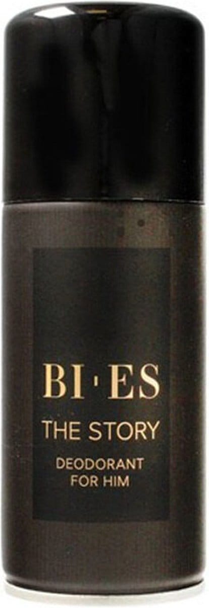 12x Bi-Es The Story Deodorant voor mannen 150ml