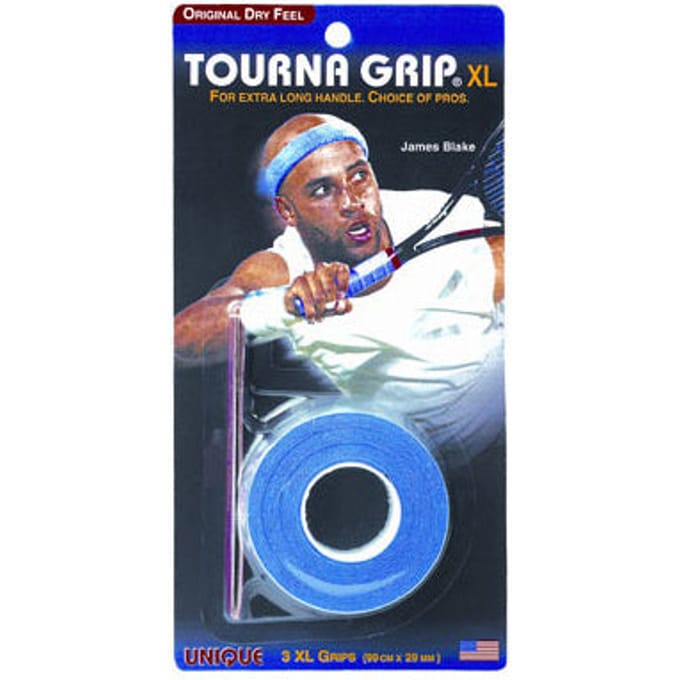 Tourna Grip XL Verpakking 3 Stuks-Blauw