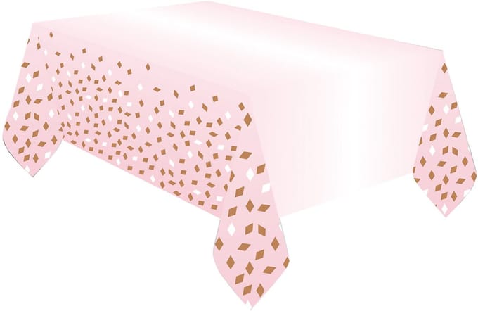 Amscan - Rosé Gold - Tafellaken (180 x 120 cm)