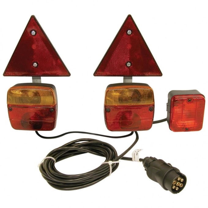 BTP - Verlichtingset - Magnetisch - Verlichting - Aanhangwagen - Auto