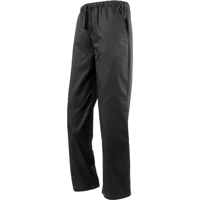 Premier Unisex Adult Essential Chef Broek (Zwart)