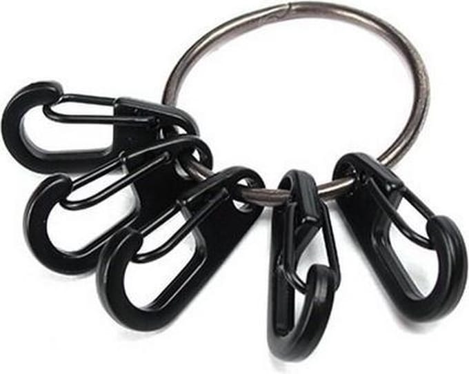 Sleutelring voor 5 sleutels - sleutelhanger
