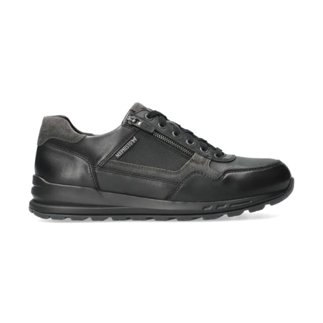 Mephisto  - heren sneaker - zwart - maat 45 (EU) 10.5 (UK)