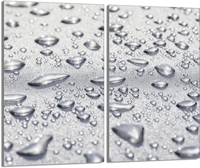 TMK ArtDeko - Snijplank - Glas - 30x52cm - Beschermplaat