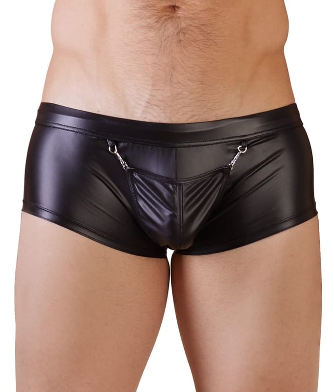 NEK - Wetlook Boxer Met Verwijderbare Pouch