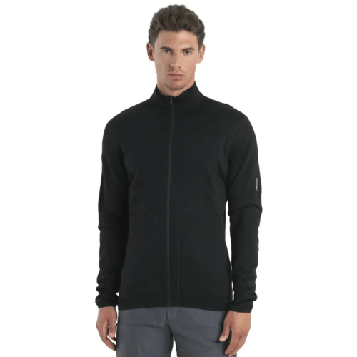 Icebreaker Icebreker RealFleece™ Elemental II Zip Jacket (Maat - L, Kleur - BLACK)