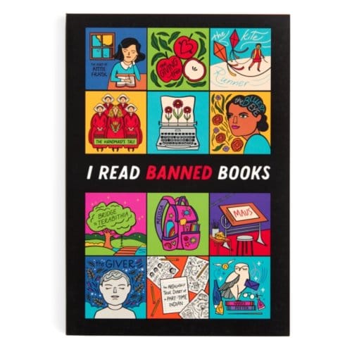 I Read Banned Books A5 Journal - Galison