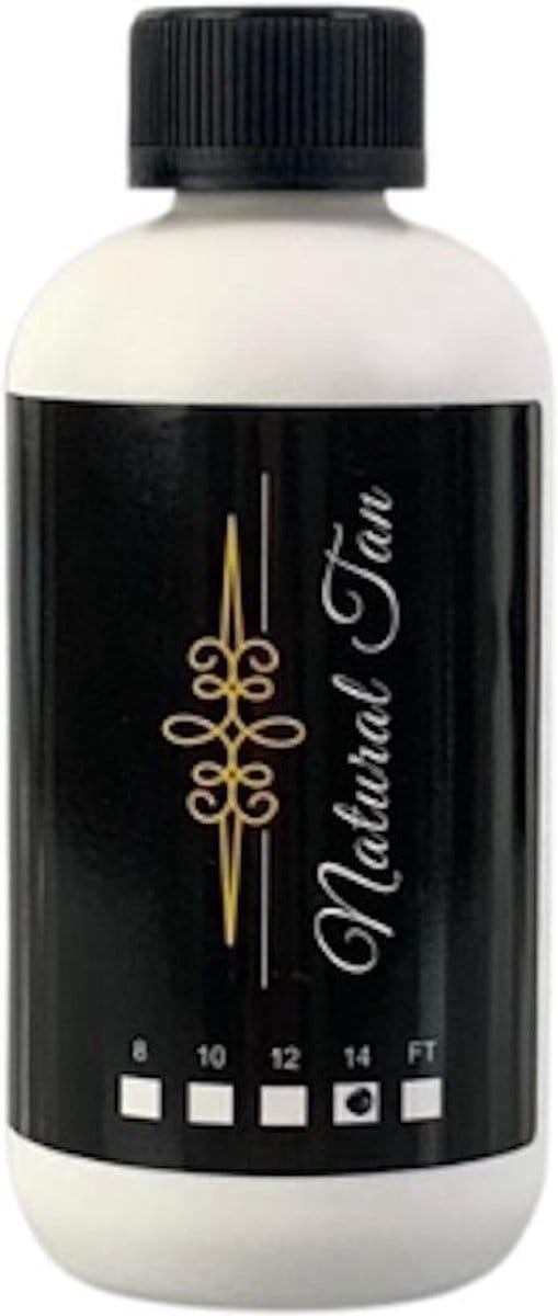 Natural Tan - Spray tan vloeistof 14% - 250ml - zelfbruiner