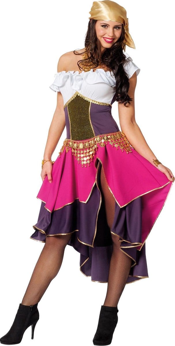 Gipsy jurk luxe - Maat 36