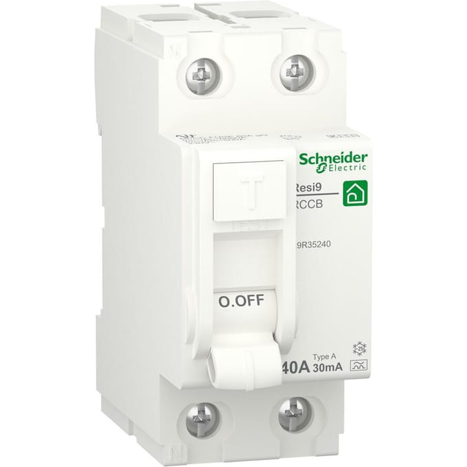 Schneider- Electric Schneider Electric aardlekschakelaar Resi9 2P 40A 30MA