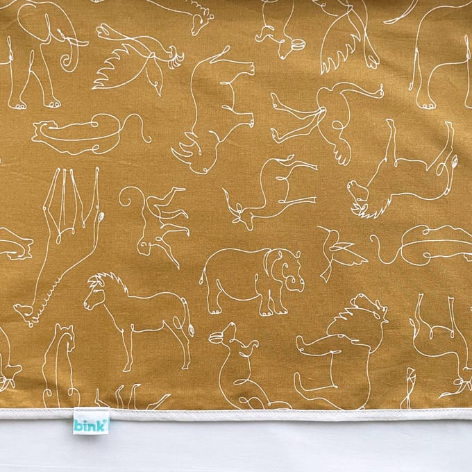 BINK Bedding Wieglaken Savanne 75 x 100 cm