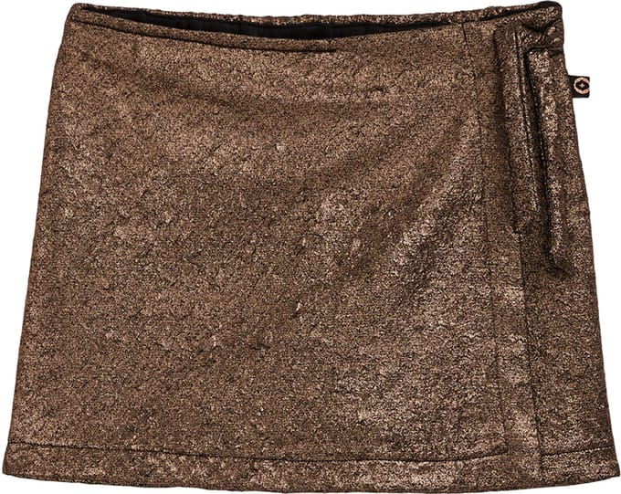 WE Fashion Meisjes skort met metallic look