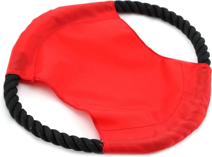 Frisbee hond – honden speelgoed – dieren – hondenspeeltjes – rood