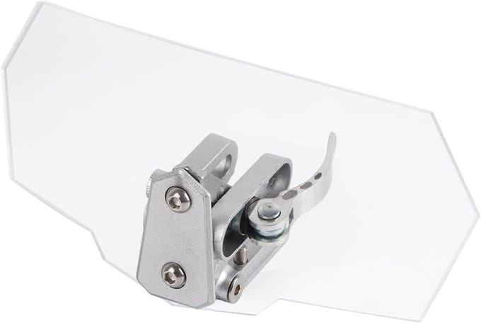 Verstelbare Universele Motor Windscherm Verhoger Transparant ABS Spoilers