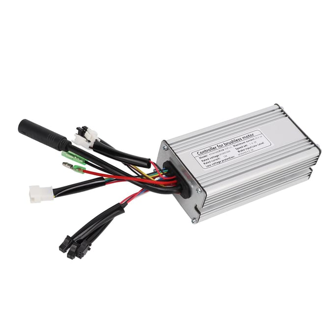 3648V KT?Contrôleur de vélo électrique à onde carrée 25 A, contrôleur SM 9 mois avec Lightline white