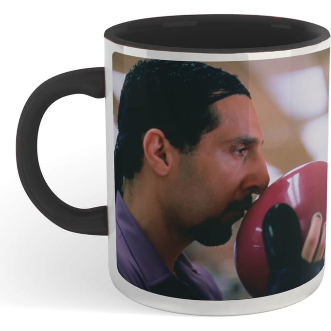 Big Lebowski Jesus Scene Mug - Black
