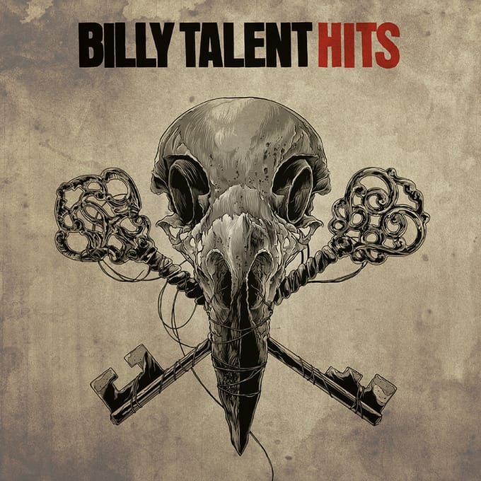 Billy Talent LP - Hits - voor Geen - zwart