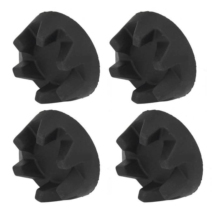 4 Stuks Blender Koppeling met 2 stuks Sleutel Accessoire voor Kitchen Aid KSB5WH KSB5 KSB3 Aandrijving black
