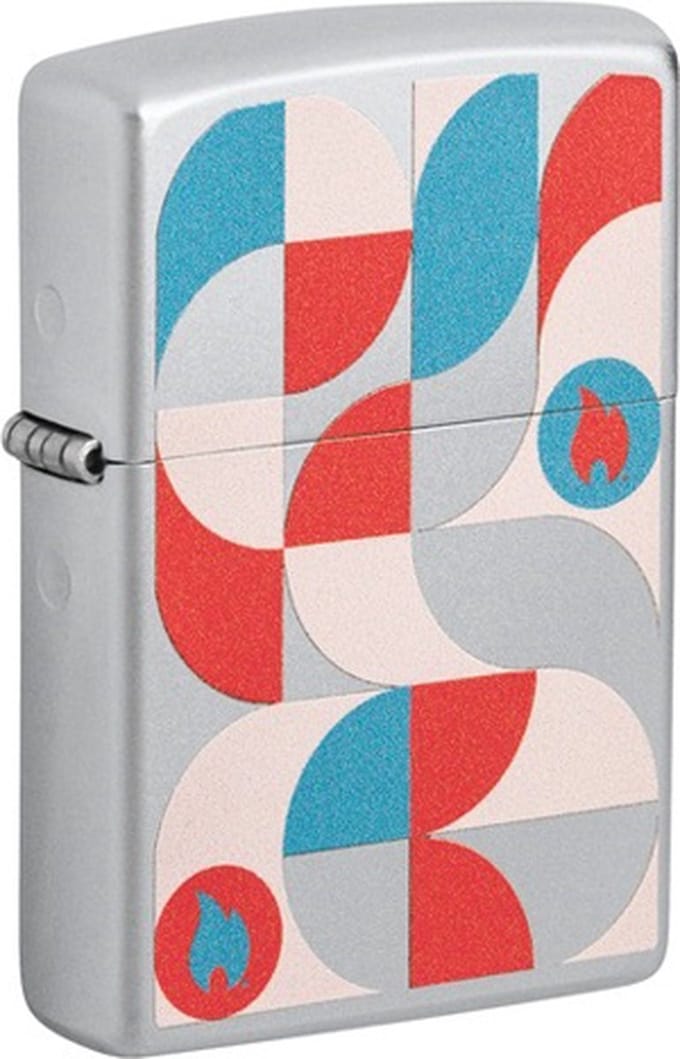 Zippo Aansteker Geometric Design