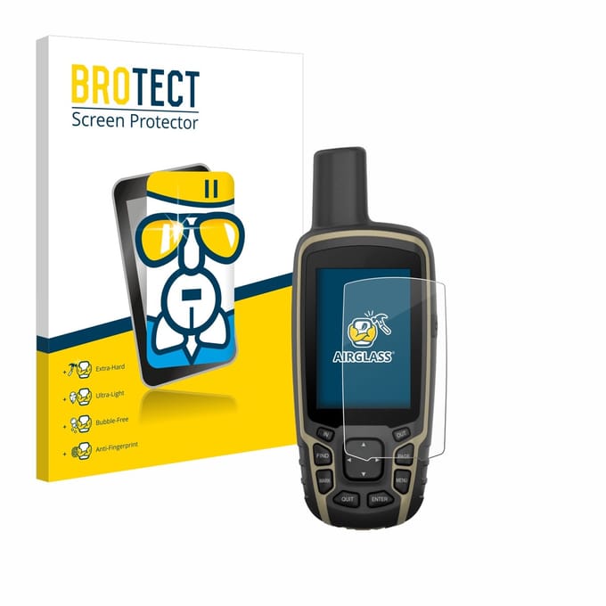 Screenprotector voor Garmin GPSMAP 65s Beschermglas transparant