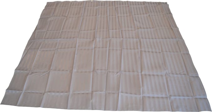 Douchegordijn - Wit - 180 cm x 180 cm - Inclusief ringen - Anti Schimmel - Polyester - Badgordijn