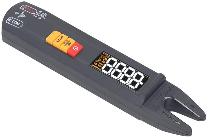 Stroomtang Multimeter - Spanning Tester - Circuit Testen - 3-in-1 Functie - 44A Max - Zwart