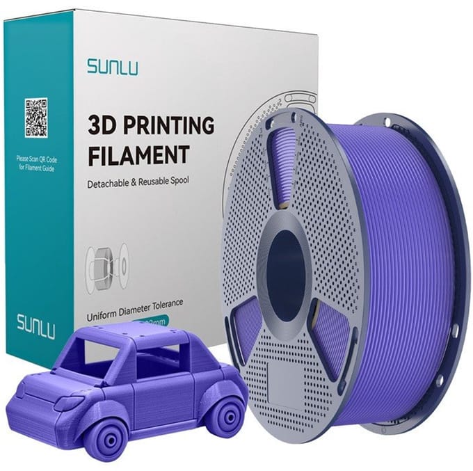 Sunlu - PLA - paars (Lavender Purple) - 1kg - 1.75mm - 3D Filament