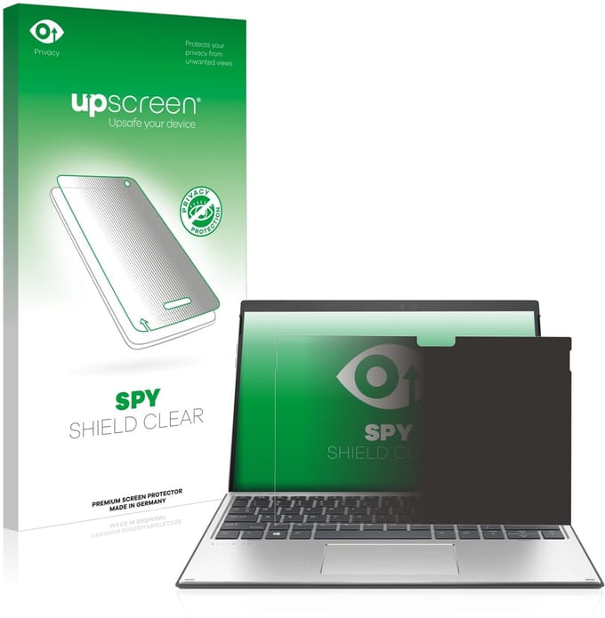 upscreen - privacy screenprotector voor HP Elite x2 G8 - Folie Beschermfolie Blauwlichtfilter