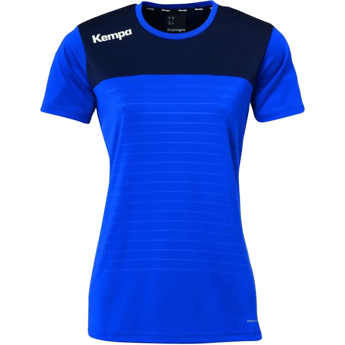 Kempa Emotion 2.0 Shirt Dames - sportshirts - blauw - Vrouwen